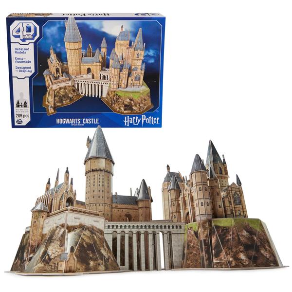 Imagem de Kit de modelo de quebra-cabeça 3D, 209 unidades do Castelo de Harry Potter Hogwarts