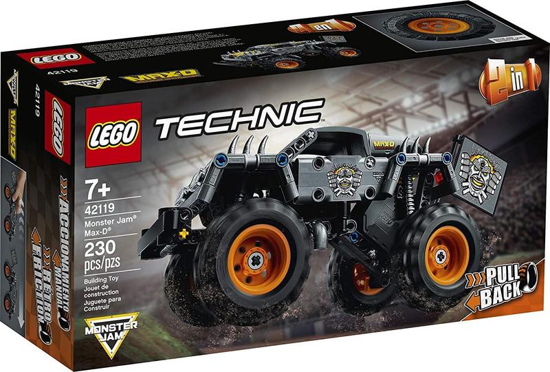 Imagem de Kit de modelo Technic Monster Jam Max-D 42119, 2021 (230 peças)