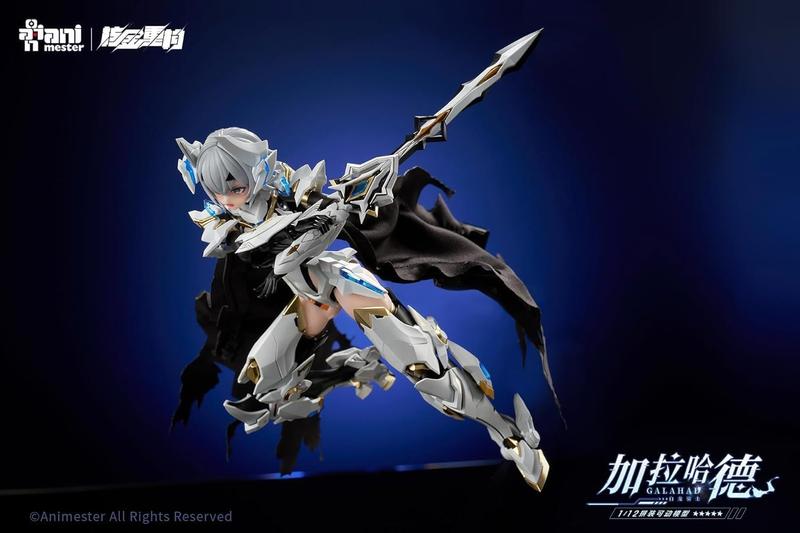 Imagem de Kit de modelos de plástico HiPlay Animester White Dragon Knight Galahad