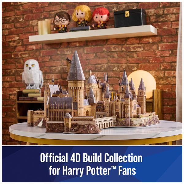 Imagem de Kit de modelos de quebra-cabeça 3D de 118 peças Harry Potter Hedwig 4D Build