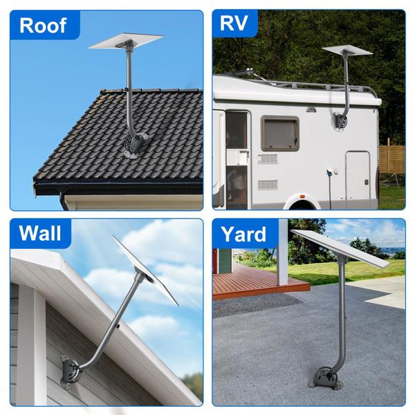 Imagem de Kit de montagem DSCVX Starlink Gen 3 com suporte ajustável em 180