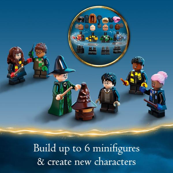 Imagem de Kit de montagem LEGO Harry Potter Hogwarts Magical Trunk 76399 brinquedo legal e colecionável com minifiguras de personagens populares dos filmes de Harry Potter ótimo presente para crianças a partir de 8 anos (603 peças)