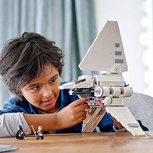Kit de montagem LEGO Star Wars Imperial Shuttle 75302 brinquedo de construção incrível para crianças com Luke Skywalker e Darth Vader ótima ideia de presente para fãs de Star Wars a partir de 9 anos, novo 2021 (660 peças) Imagem de Kit de montagem LEGO Star Wars Imperial Shuttle 75302 brinquedo de construção incrível para crianças com Luke Skywalker e Darth Vader ótima ideia de presente para fãs de Star Wars a partir de 9 anos, novo 2021 (660 peças)