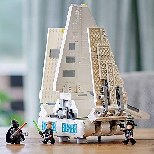 Kit de montagem LEGO Star Wars Imperial Shuttle 75302 brinquedo de construção incrível para crianças com Luke Skywalker e Darth Vader ótima ideia de presente para fãs de Star Wars a partir de 9 anos, novo 2021 (660 peças) Imagem de Kit de montagem LEGO Star Wars Imperial Shuttle 75302 brinquedo de construção incrível para crianças com Luke Skywalker e Darth Vader ótima ideia de presente para fãs de Star Wars a partir de 9 anos, novo 2021 (660 peças)