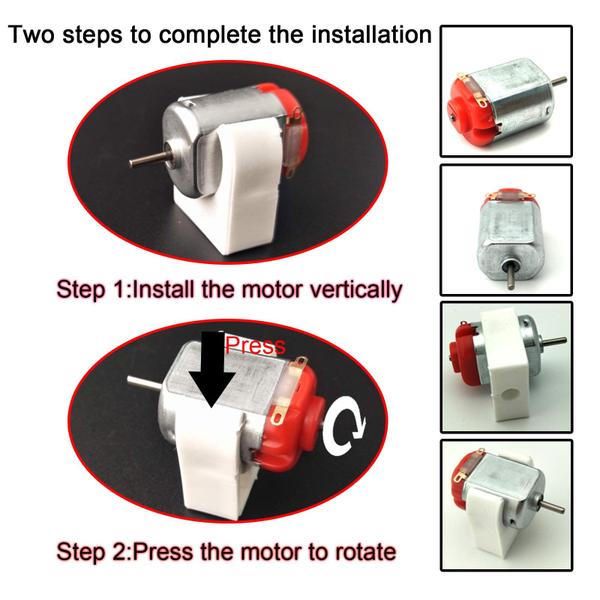 Imagem de Kit de motores DC EUDAX Mini Electric Hobby Motor 3V-12V 25000RPM