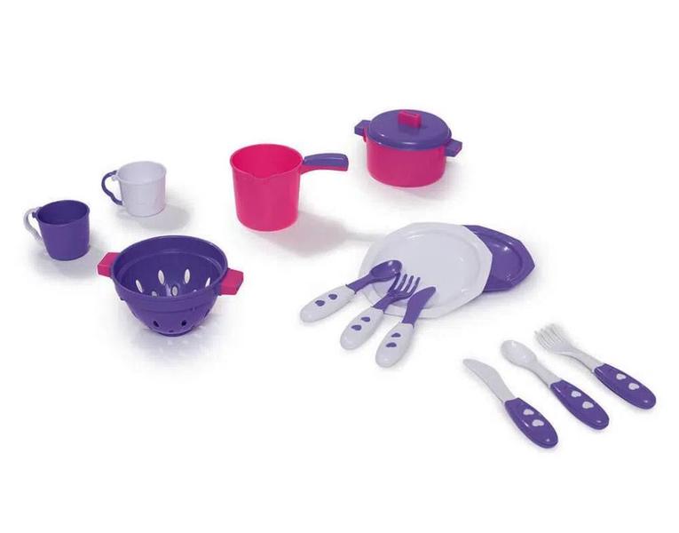 Imagem de Kit de Panelinhas Infantil Para Meninas Tateti - 331