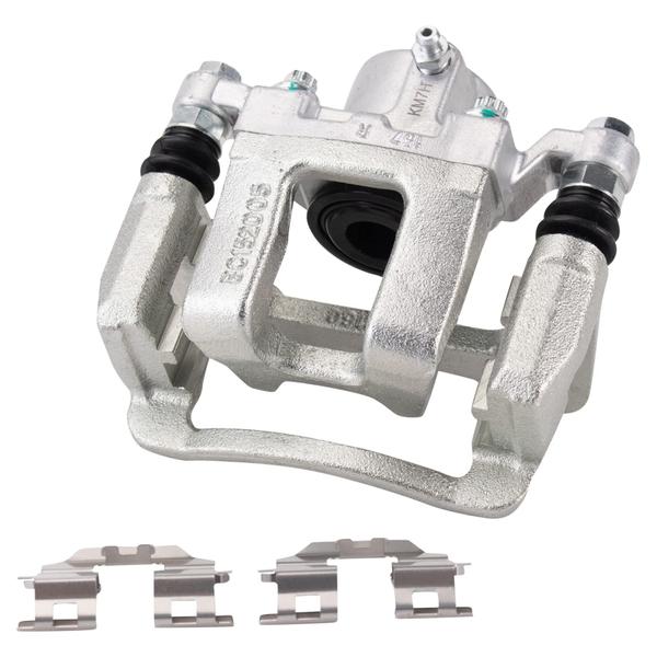 Imagem de Kit de pastilhas de freio e rotor TRQ Rear 2015 Hyundai 5 peças