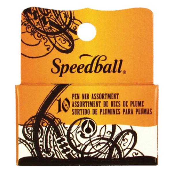 Imagem de Kit de Penas para Caligrafia Speedball com 10 Penas