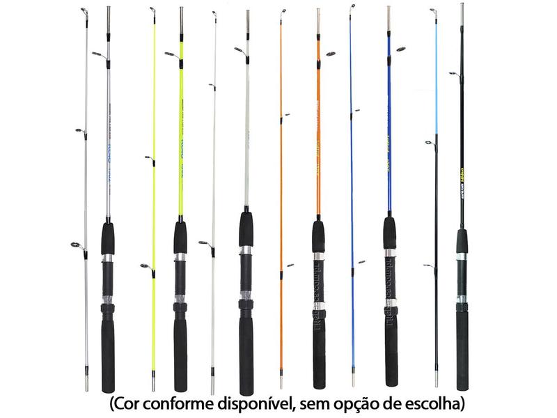 Imagem de Kit de Pesca Com Vara Para Molinete 1,50m + Vara Telescópica 4,00m + Molinete + Suporte p/ Vara + Acessórios (Ref. 198)