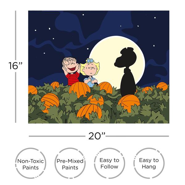 Imagem de Kit de pintura Art by Numbers AQUARIUS Peanuts Great Pumpkin