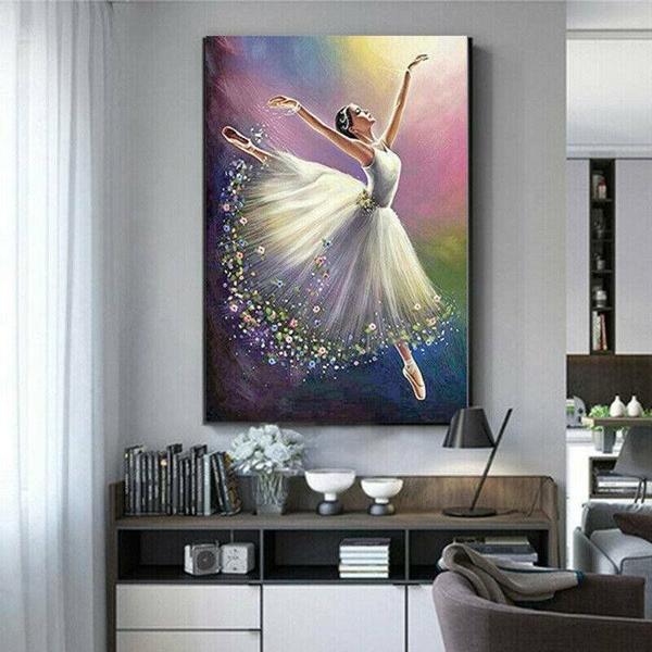 Imagem de Kit de pintura de diamante Wokex 5D Ballet Girl Full Drill 30x40cm