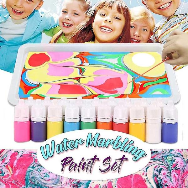 Imagem de Kit de pintura em marmorização Wokex DIY Painting on Water Set 6x46ml