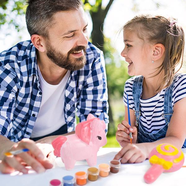 Imagem de Kit de pintura Squishies LoveTown com 4 Squishies DIY para meninas