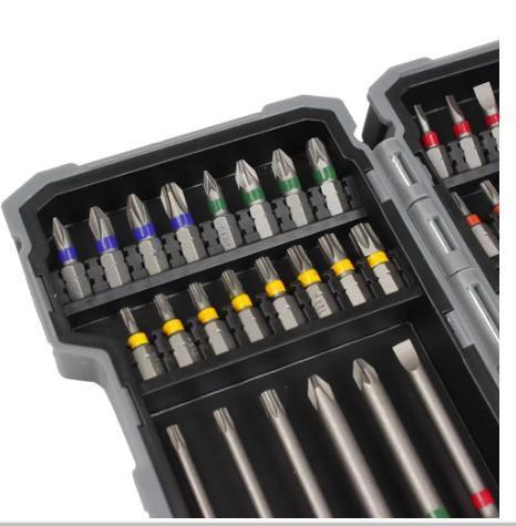 Imagem de Kit de Pontas e Soquetes Bosch para parafusar com 43 unids