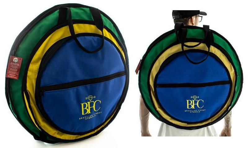 Kit de Pratos BFC Brazilian Finest Cymbals KIT5 Douglas Las Kit de Pratos BFC Brazilian Finest Cymbals KIT5 Douglas Las