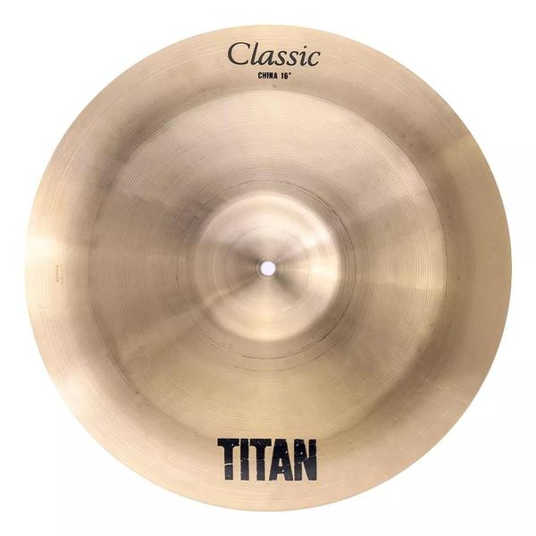 Imagem de Kit De Pratos Titan Classic B-20 Com Acabamento Clássico