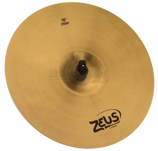 Imagem de Kit de Pratos Zeus Custom Set C Traditional com Bag, Crash 16, Ride 20, Chimbal 14 em Bronze B20