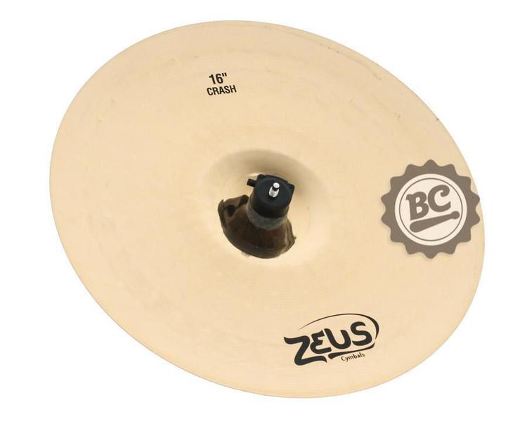 Imagem de Kit de Pratos Zeus Evolution Set D com Chimbal 14, Crashes 16 e 18, Ride 20 e Bag em Bronze B10