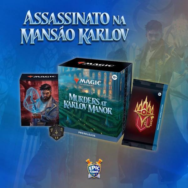 Imagem de Kit de Pré Lançamento Magic Assassinato Na Mansão Karlov PT