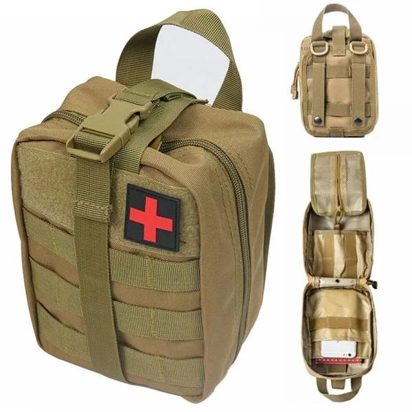 Imagem de Kit De Primeiros Socorros Tático Militar, Bolsa Médica De Sobrevivência Ao Ar Livre De Emergência