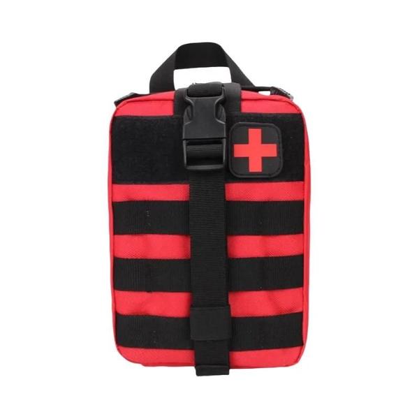 Imagem de Kit de Primeiros Socorros Tático Molle - Saco Médico para Emergências, Caça, Acampamento e Outdoor