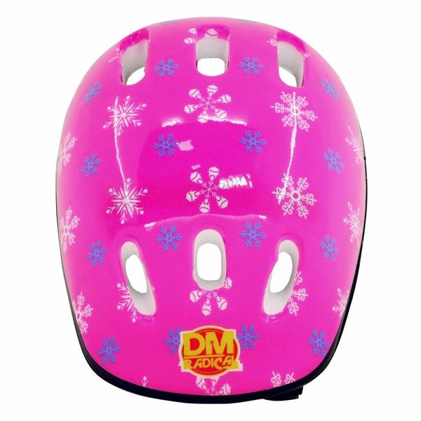 Imagem de Kit De Proteção Infantil Feminino Rosa Radical Plus Rosa 5489 - Dm Toys