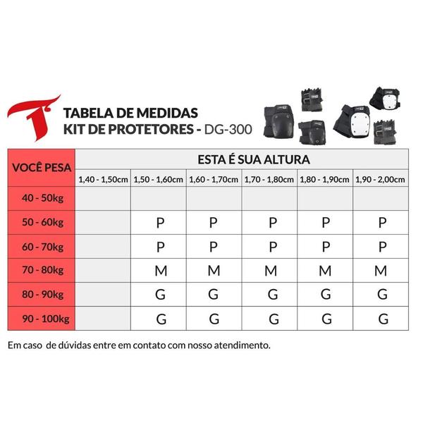 Imagem de Kit de Proteção Pro-T Traxart DG - 300