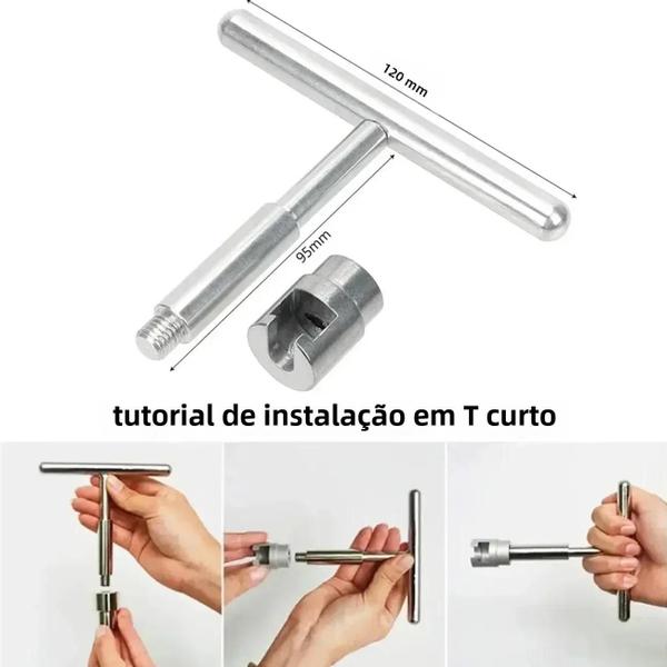 Imagem de Kit de Remoção de Amassados de Carro Sem Pintura - Conjunto com Ventosa e Tração em T