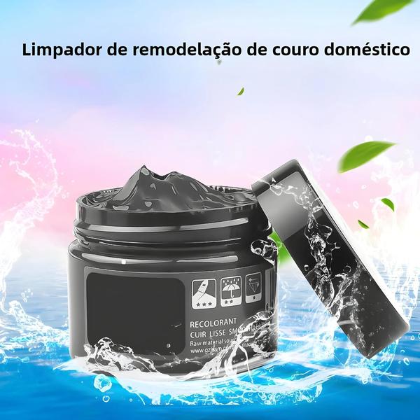 Imagem de Kit de Reparo para Assento de Carro de Couro - Sem Bálsamo Térmico - Repara Arranhões e Rachaduras