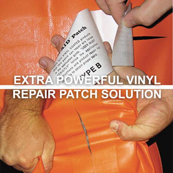 Imagem de Kit de reparo TEAR-AID Vinyl Type B Clear Patch para vinil