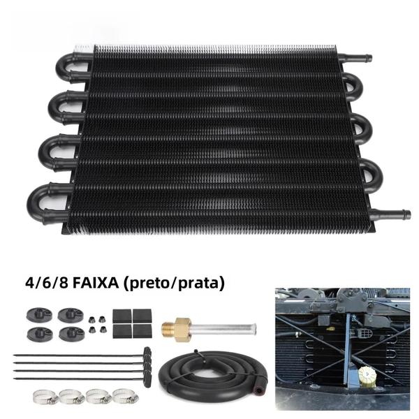 Imagem de Kit de Resfriamento de Óleo para Carro - Condensador Universal A/C 4/6/8 Fileiras