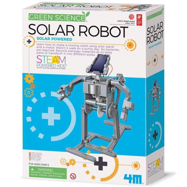 Imagem de Kit de robôs solares 4M Green Science Green Energy Robotics