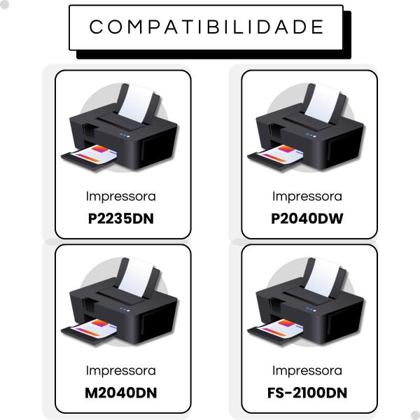 Imagem de Kit De Roletes Compativel Pick Up Kyocera M2040 M2135 M2635