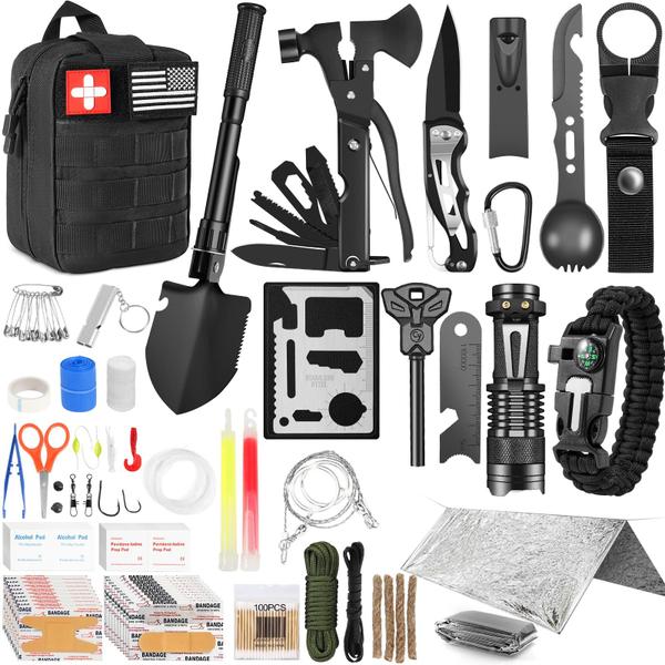 Imagem de Kit de sobrevivência FARTSY 149 unidades com kit de primeiros socorros IFAK Camping Gear