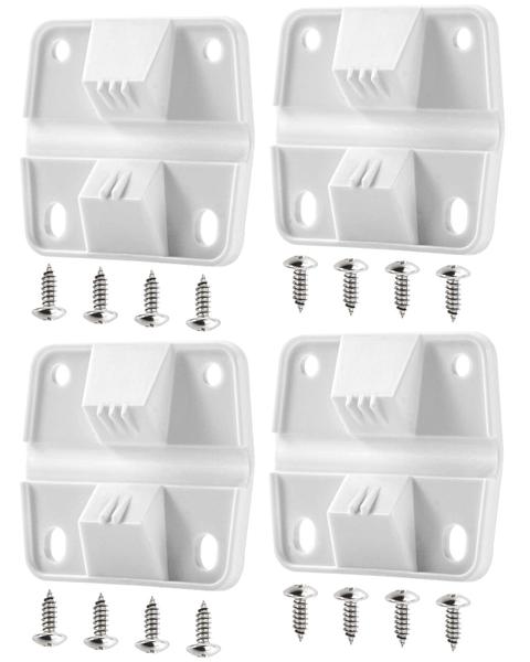 Imagem de Kit de Substituição de Dobradiças de Plástico para Refrigeradores Coleman