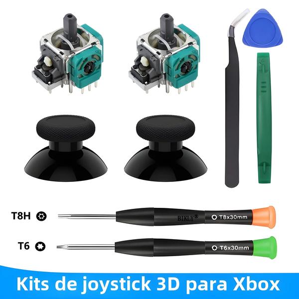 Imagem de Kit de Substituição de Joystick para Xbox Series X/S e One - 9 em 1 com Chave de Fenda