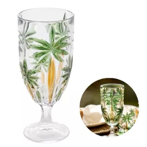 Kit De Taça Wolff: Sofisticação Verde - A.R Variedades Mt Imagem de Kit De Taça Wolff: Sofisticação Verde