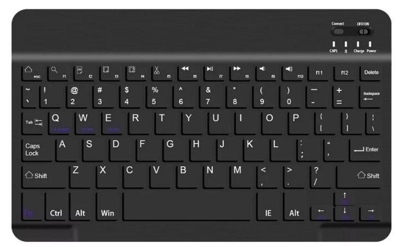 Imagem de Kit De Teclado E Mouse Bluethooth E Suporte Para Telefone/tablet 