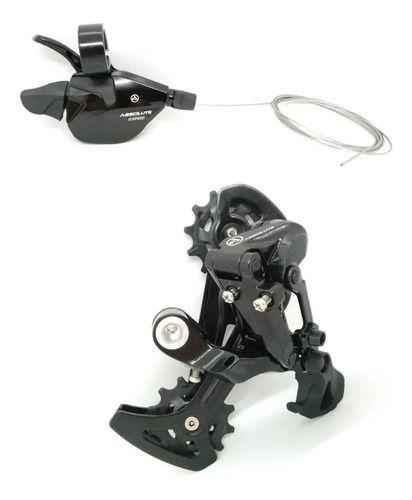 Kit De Transmissão Cambio Absolute Prime 11v + Trocador Pto Imagem de Kit De Transmissão Cambio Absolute Prime 11v + Trocador Pto
