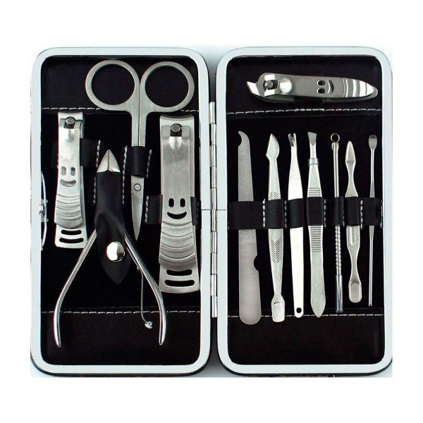 Imagem de Kit de Unhas Profissional Completo com 12 Peças Multiuso