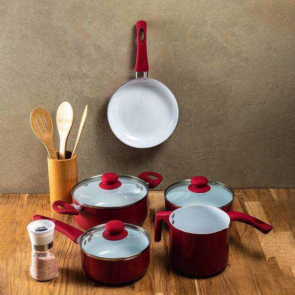 Imagem de Kit De Utensílios 3 Peças Em Bambu Com Suporte Ecokitchen