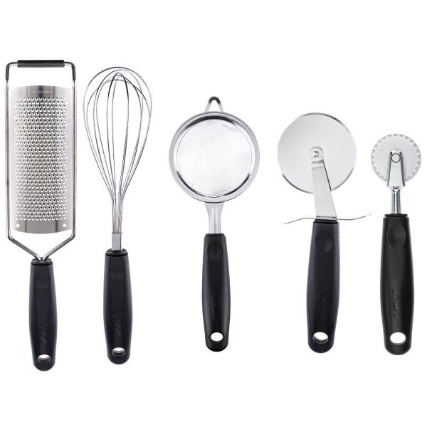 Imagem de Kit de Utensílios de Aço Inox e Plástico Weck