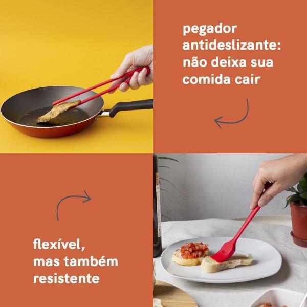 Imagem de Kit De Utensílios De Cozinha Com Infusor 5 Peças Vm - Oikos