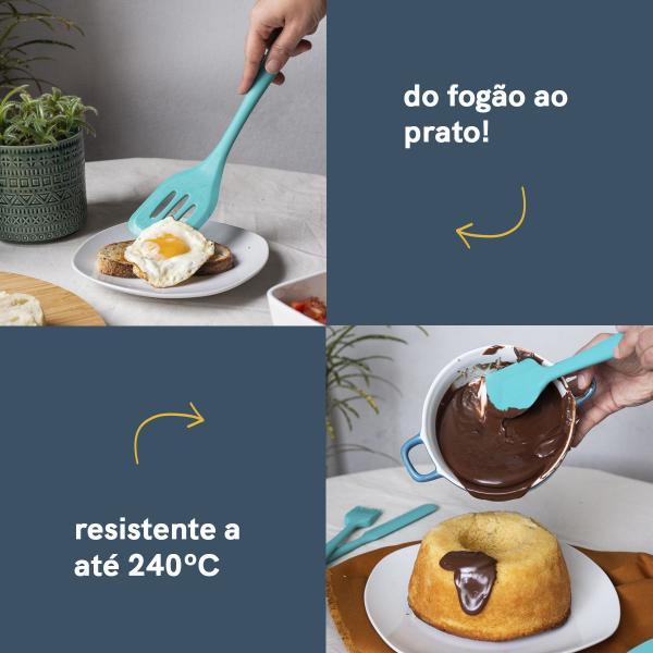 Imagem de Kit de Utensílios de Silicone C/ 9 Peças Vd - Oikos