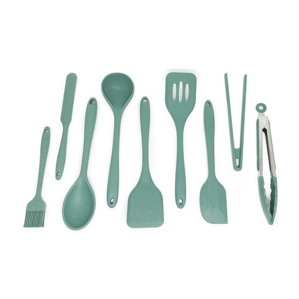 Imagem de Kit de Utensílios de Silicone C/ 9 Peças Vde - Oikos