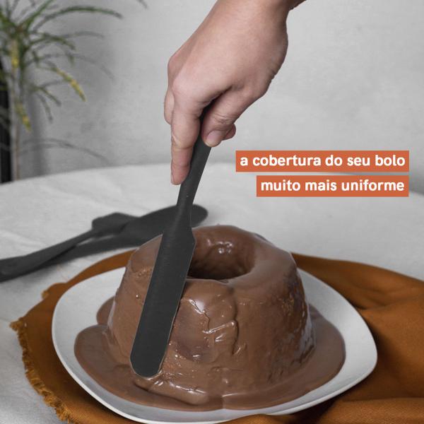 Imagem de Kit de Utensílios de Silicone com 7 Peças Preto - Oikos