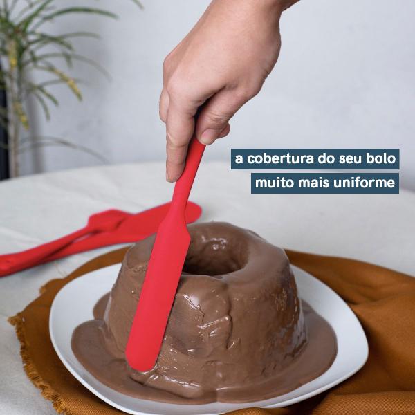 Imagem de Kit de Utensílios de Silicone com 7 Peças Vermelho - Oikos