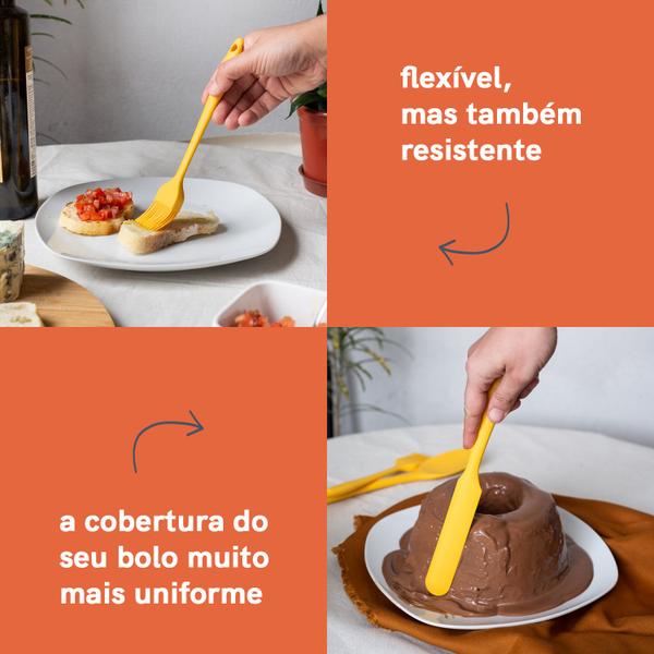 Imagem de Kit de Utensílios de Silicone com 8 Peças Amarrador - Oikos