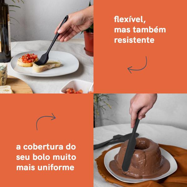 Imagem de Kit De Utensílios De Silicone Com 8 Peças Amarrador - Oikos