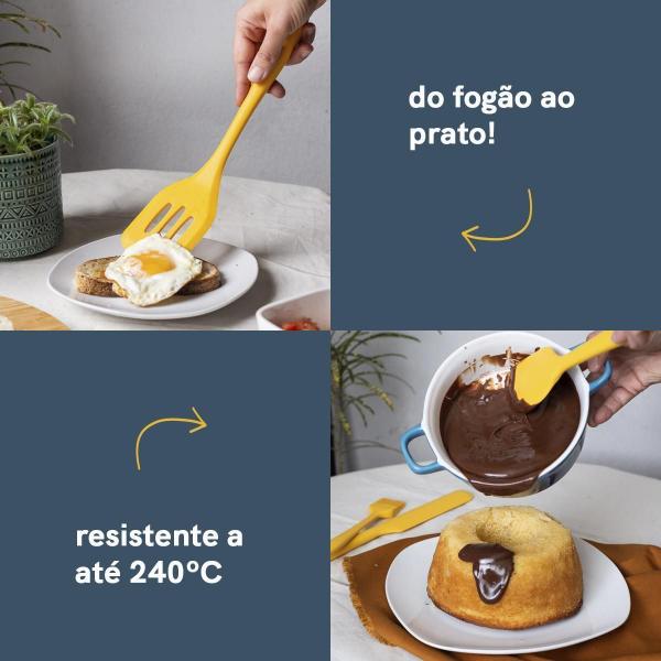 Imagem de Kit De Utensílios De Silicone Com 9 Peças Am - Oikos